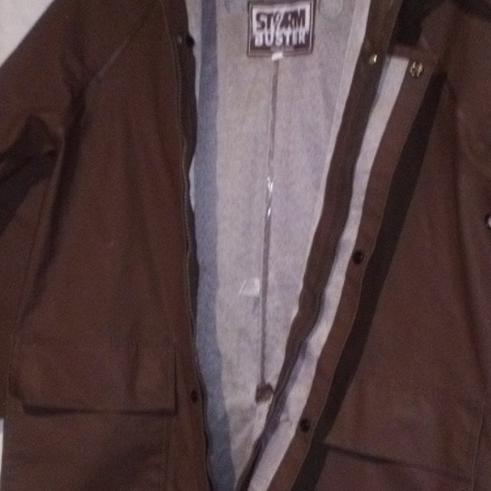 Men's Rain type jacketade by storm buster sm